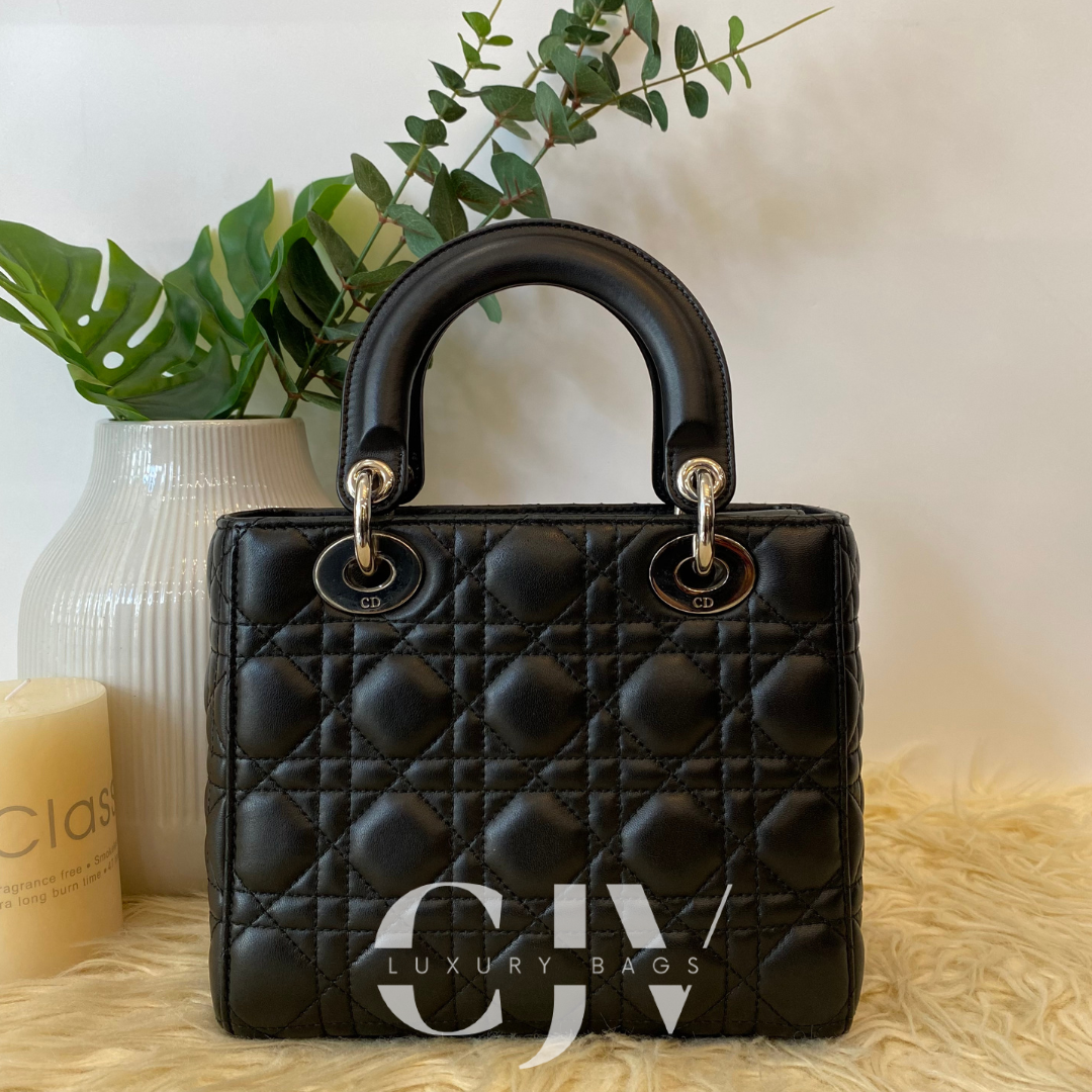 Lady Dior Small ABC Black