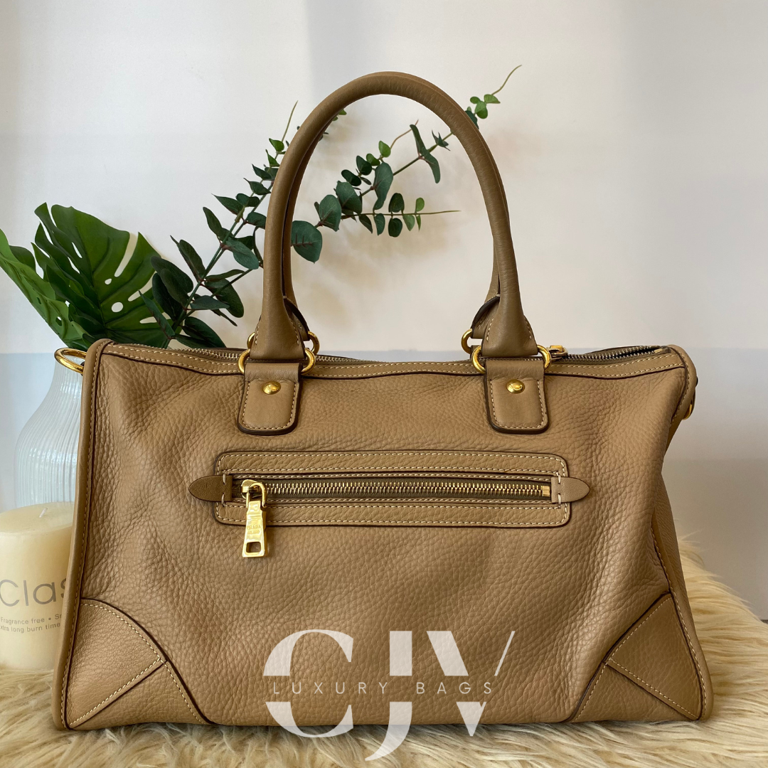 Prada Vitello Phenix Beige