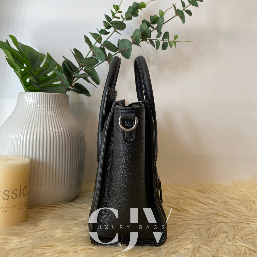 Celine Luggage Nano Black