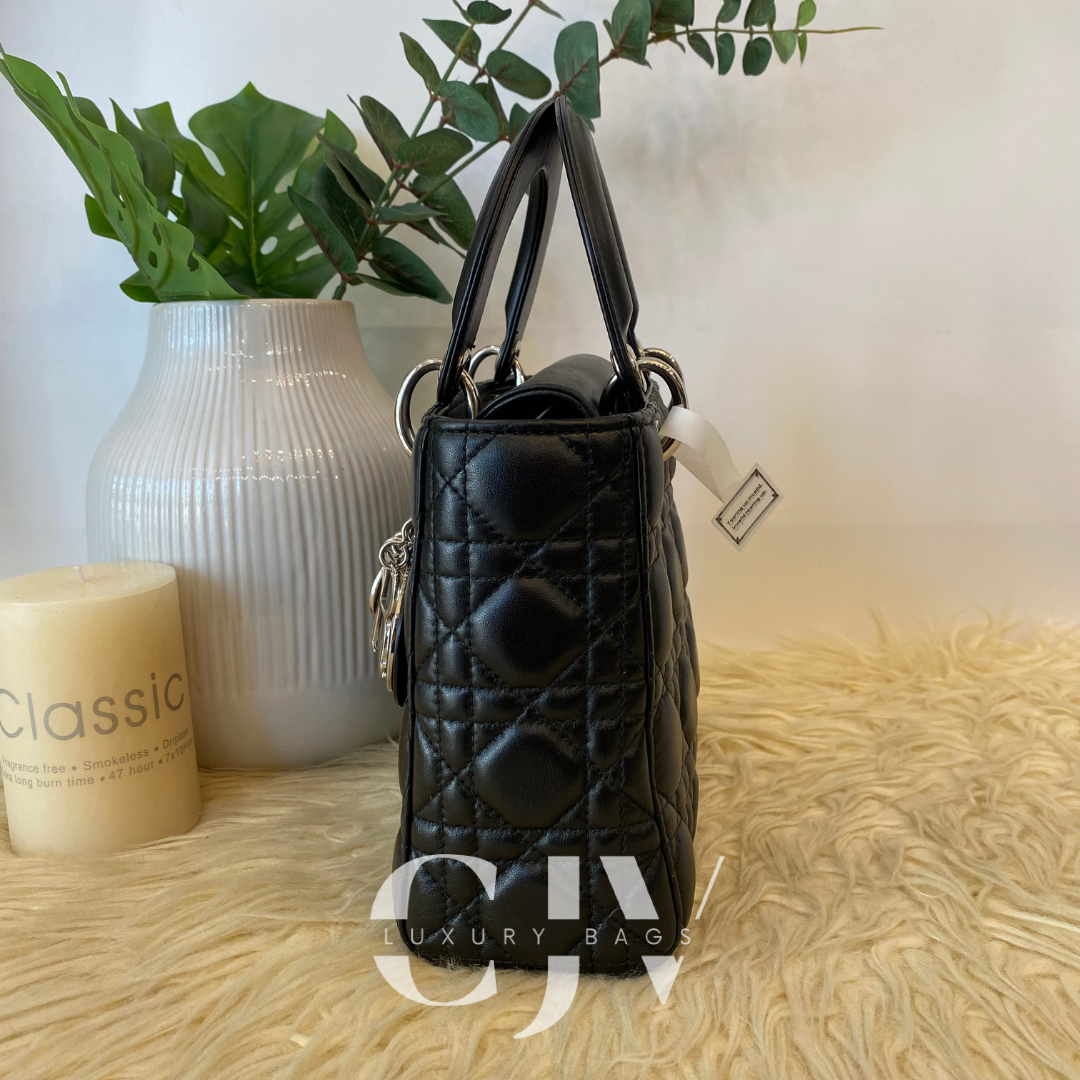 Lady Dior Small ABC Black