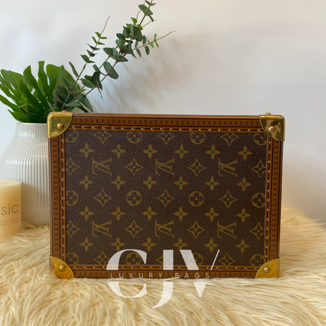 LV Boite Flacons Beauty Train Case