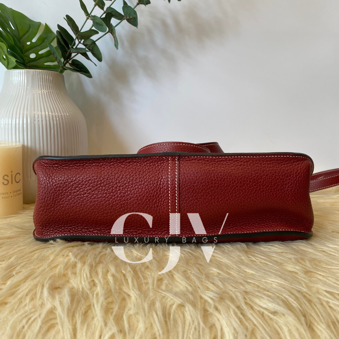 Hermes Halzan Bag Red