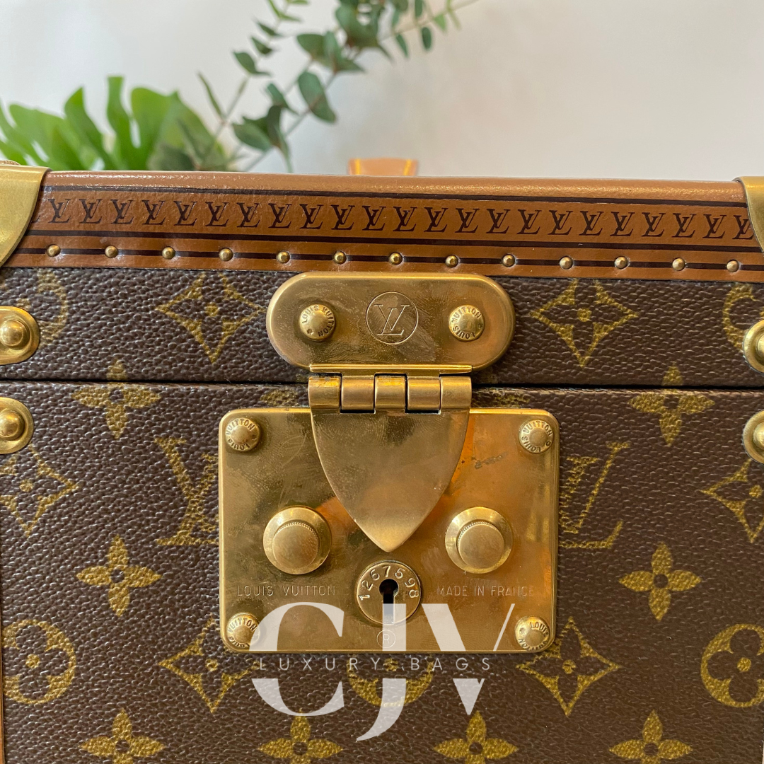 LV Boite Flacons Beauty Train Case