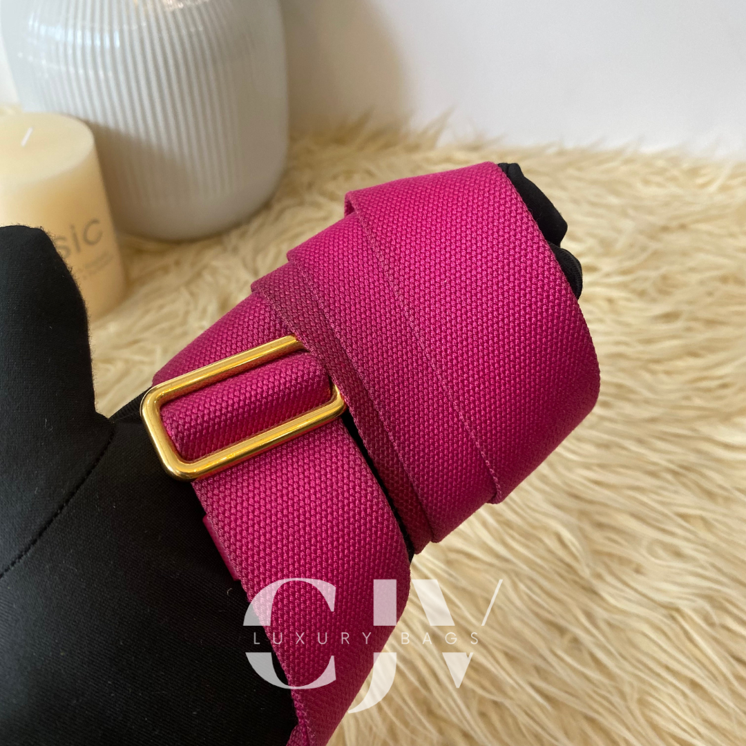 Prada Canapa Dark Pink